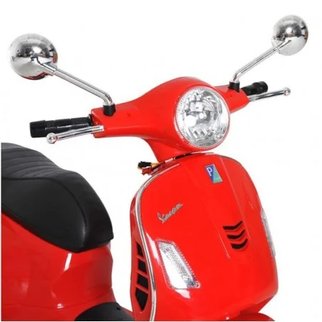 Moto Vespa Roja Eléctrica para Niños Moto Vespa Roja Eléctrica para Niños