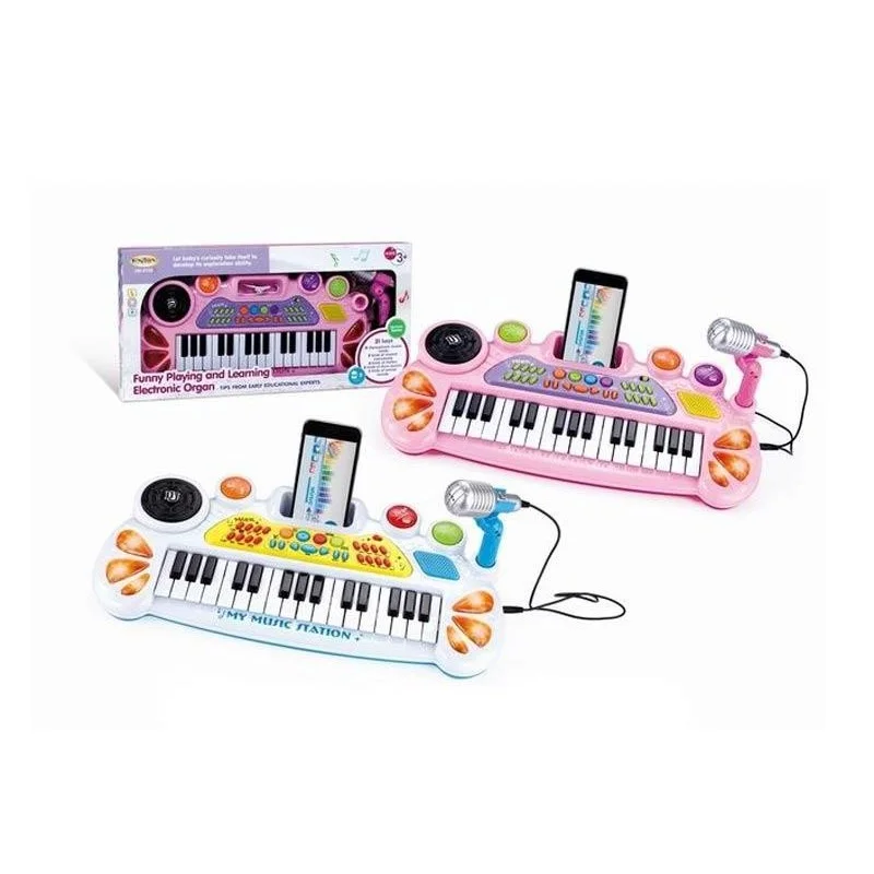 Piano con cheap microfono infantil