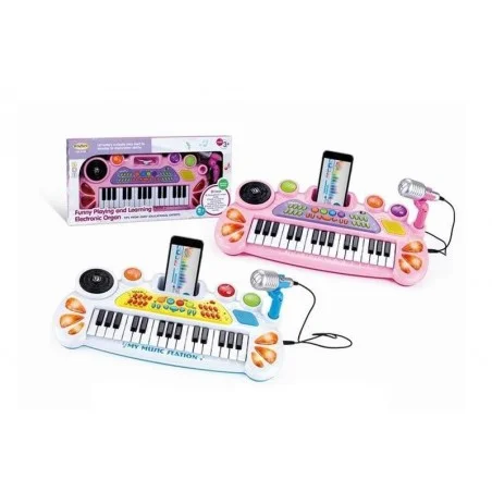 Piano Infantil con Micrófono y Conexión MP3