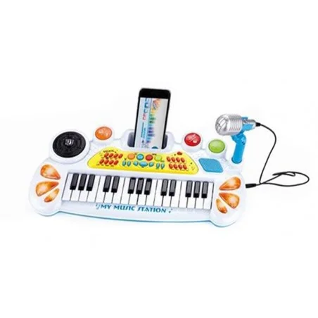Piano Infantil con Micrófono y Conexión MP3