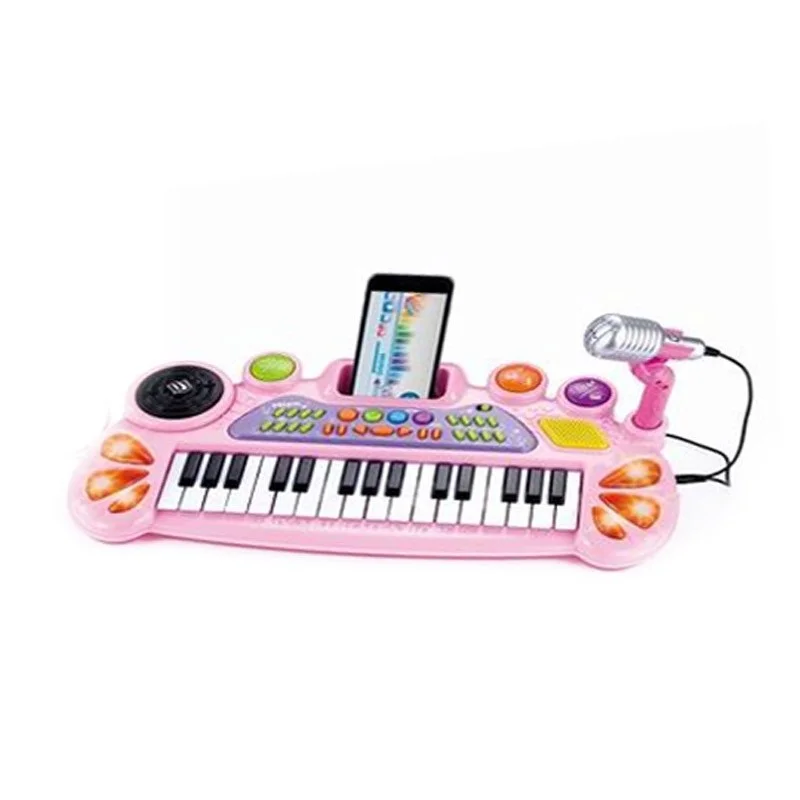 Piano Infantil con Micrófono y Conexión MP3