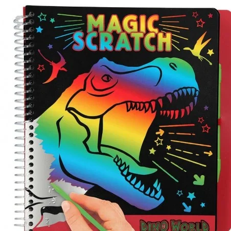 Dino World Cuaderno MagicScratch