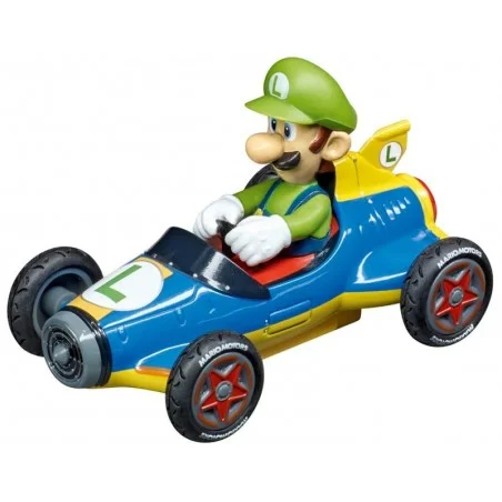 Pista de carreras mario kart con dos coches 