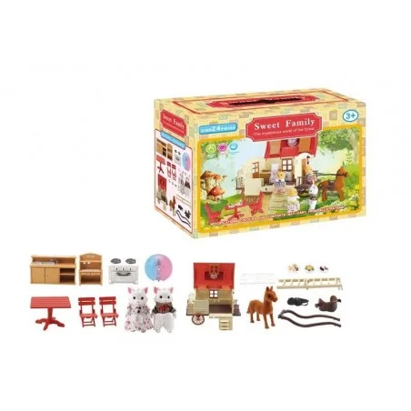 Casa Carruaje para Mini Figuras Casa Carruaje para Mini Figuras