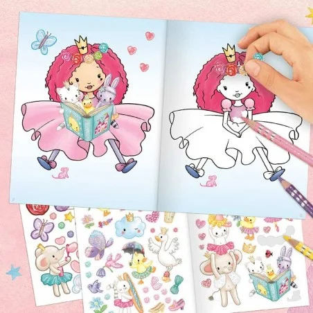 Cuaderno para Colorear Princess Mimi