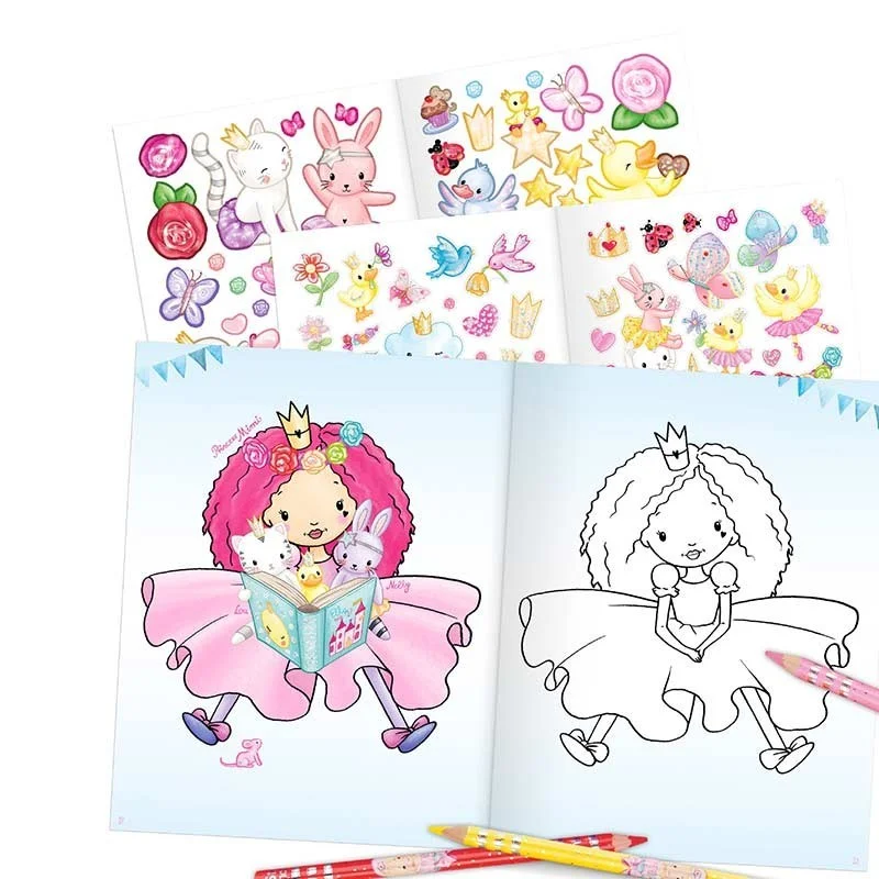 Cuaderno para Colorear Princess Mimi