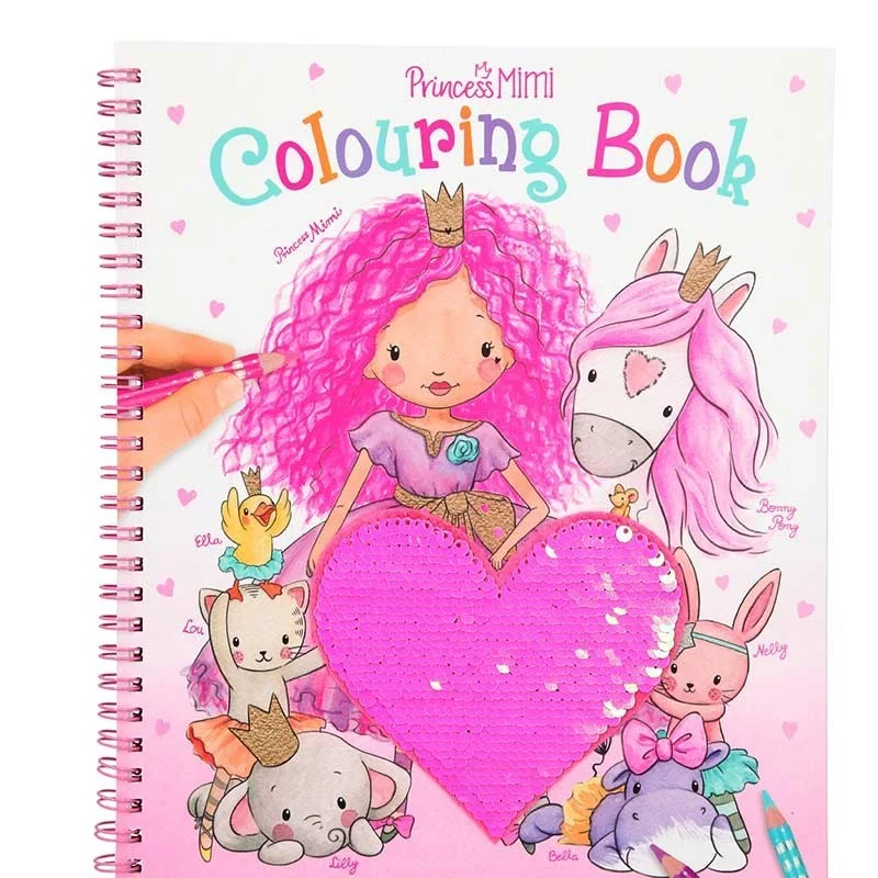 Libro para Colorear Princess Mimi