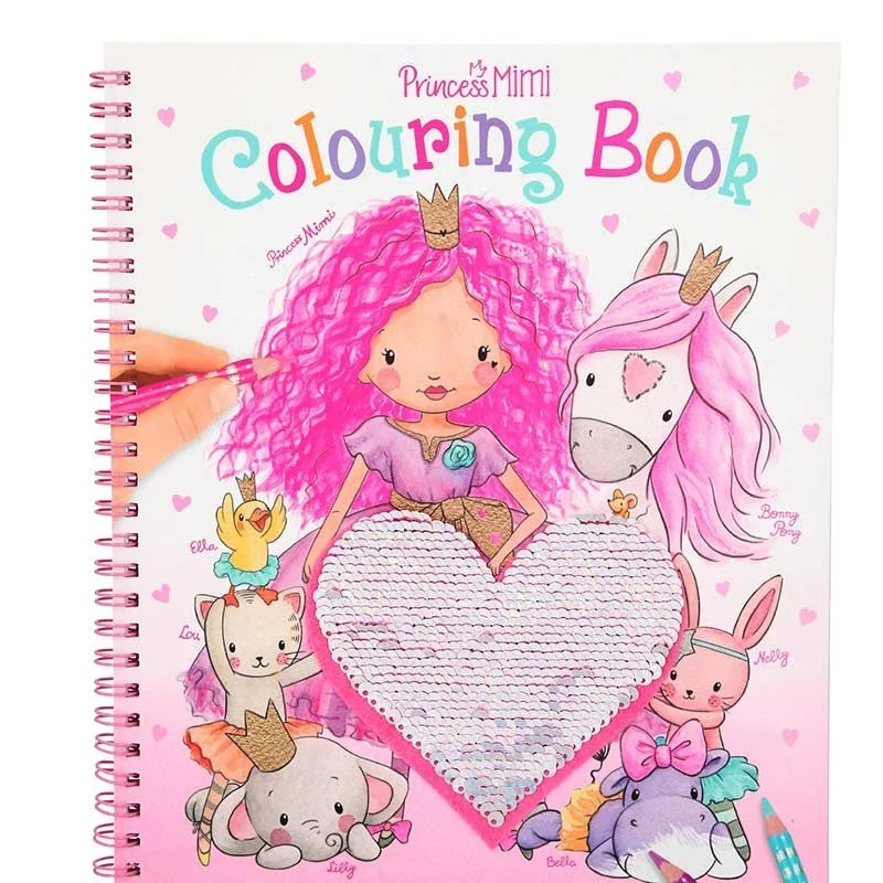 Libro para Colorear Princess Mimi