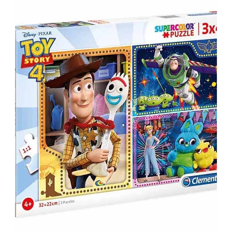 Puzzle 3x48 Piezas Disney Toy Story 4 