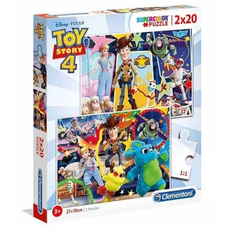 Puzzle 2x20 Piezas Disney Toy Story 4