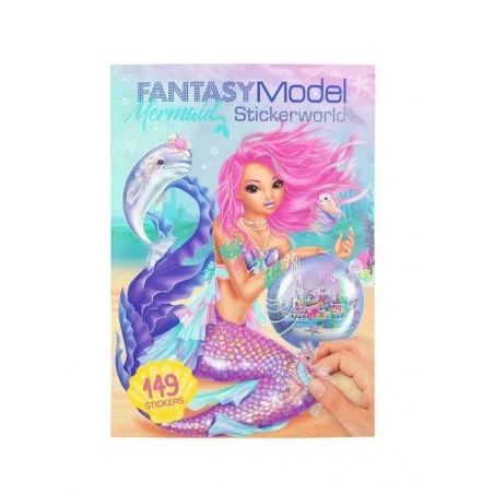Fantasy Model Mermaid Stickerworld