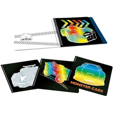 Monster Cars Cuaderno MagicScratch