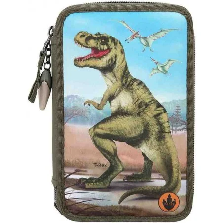 Dino Wordl Estuche Triple