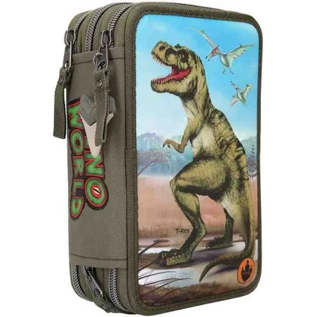 Dino Wordl Estuche Triple