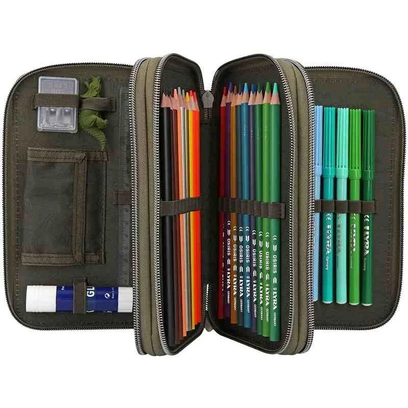 Dino Wordl Estuche Triple