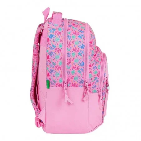 MOCHILA DOBLE ADAPTABLE CARRO BENETTON BUTTERFLIES