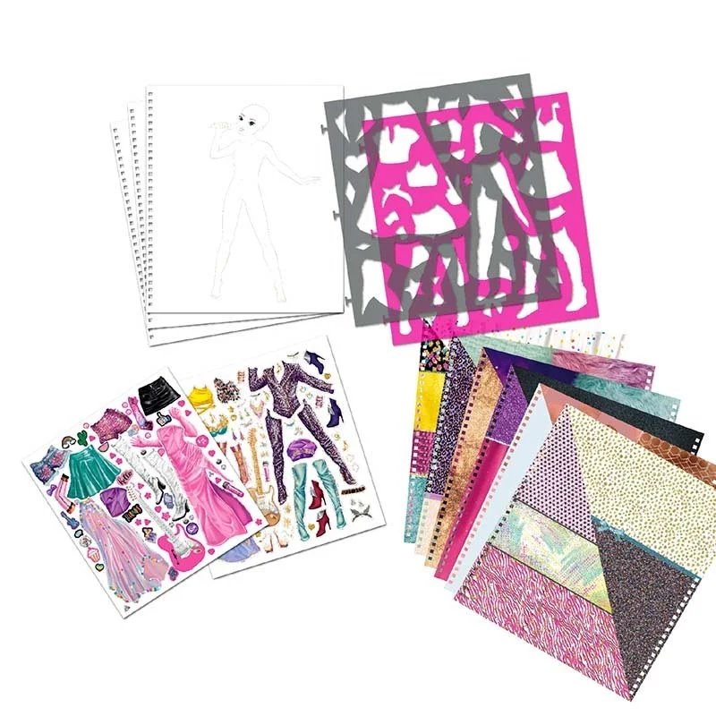 TOP Model Libro Popstar para Colorear