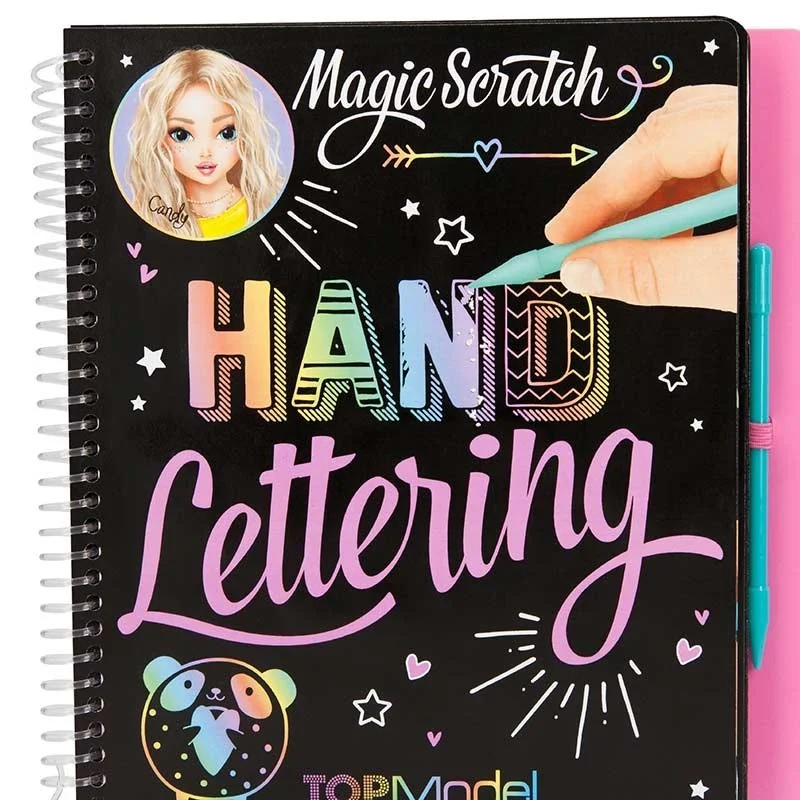 TOP Model Cuaderno Scratch Hand Lettering