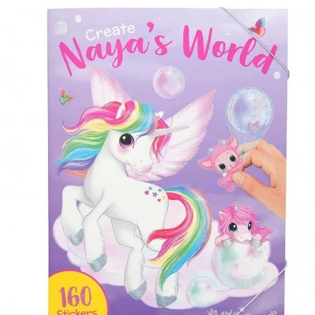 Cuaderno de Stickers Unicornio Naya´s World