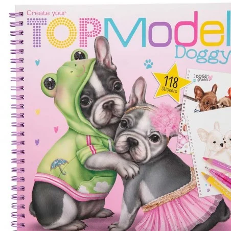 TOP Model Libro de Colorear Create your Doggy TOP Model Libro de Colorear Create your Doggy