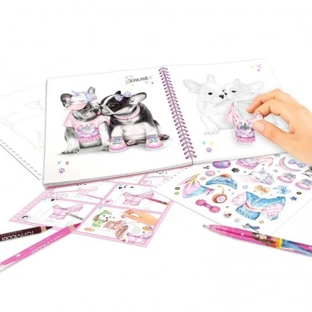 TOP Model Libro de Colorear Create your Doggy TOP Model Libro de Colorear Create your Doggy