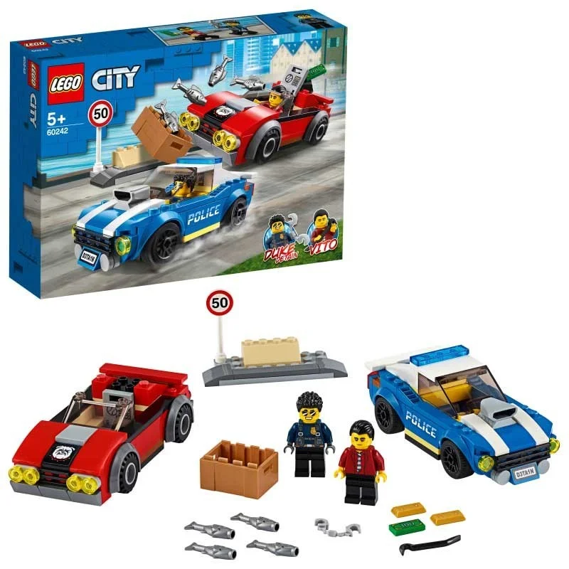 LEGO City Police Policía: Arresto en la Autopista