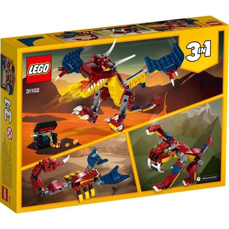 LEGO LEGO Creator Dragón Llameante