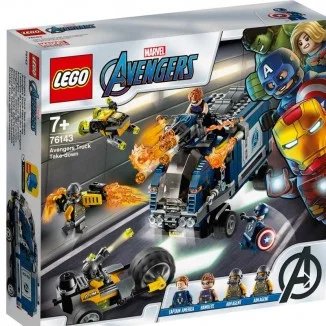 LEGO Super Heroes los Vengadores y el Derribo del Camión