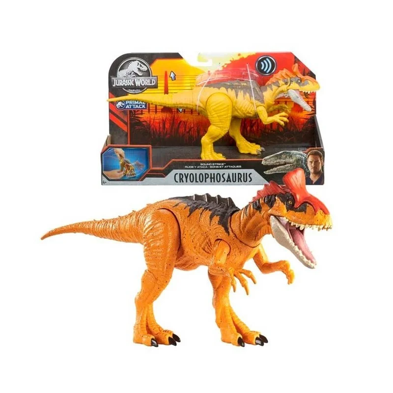 Jurassic World Dinosaurio Cryolophosaurus Primal Attack