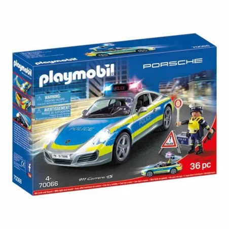 Playmobil Porsche 911 Carrera 4S Policía