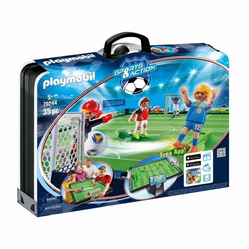 Playmobil Sports and Action Campo de Fútbol