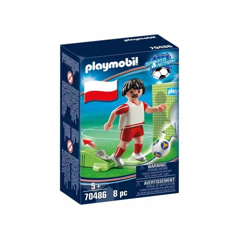 Playmobil Jugador de Fútbol Polonia