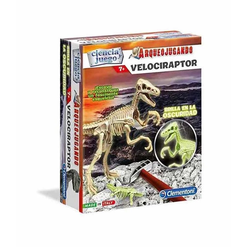 Arqueojugando Velociraptor Fosforescente