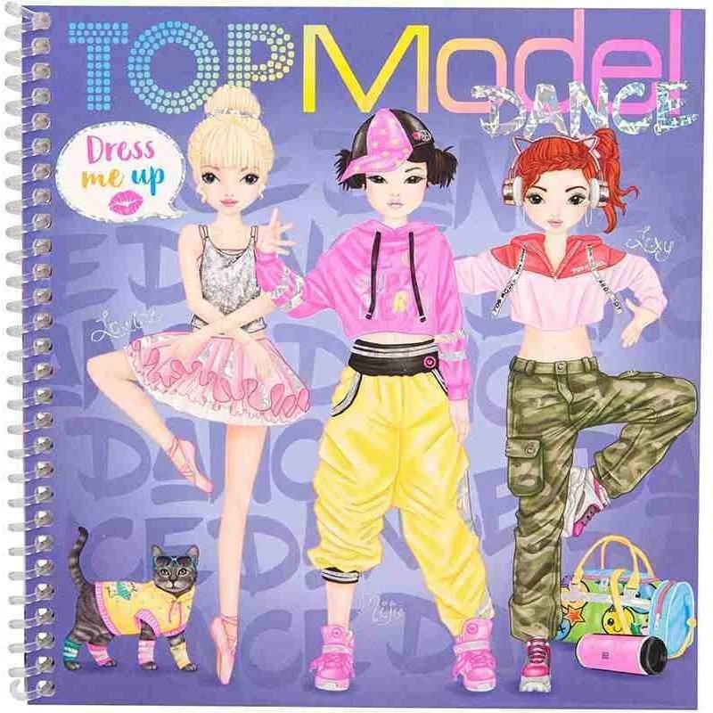 Top Model Libro para Colorear Dance