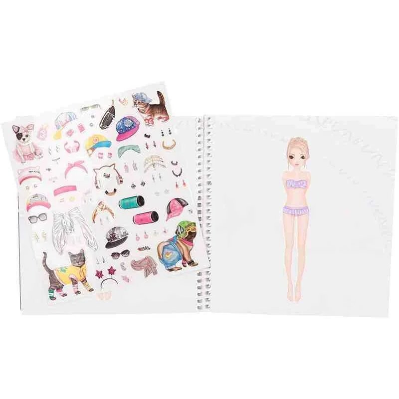 Top Model Libro para Colorear Dance