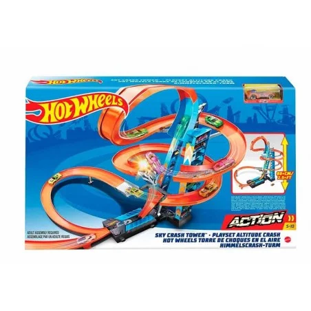 Pista Hot Wheels Torre de Choque Aéreo