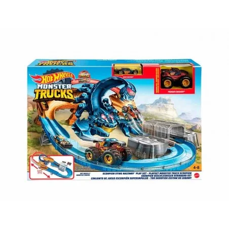 Hot Wheels Pista Escorpión Monster Trucks