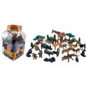 Cubo 40 Piezas Animales Salvajes
