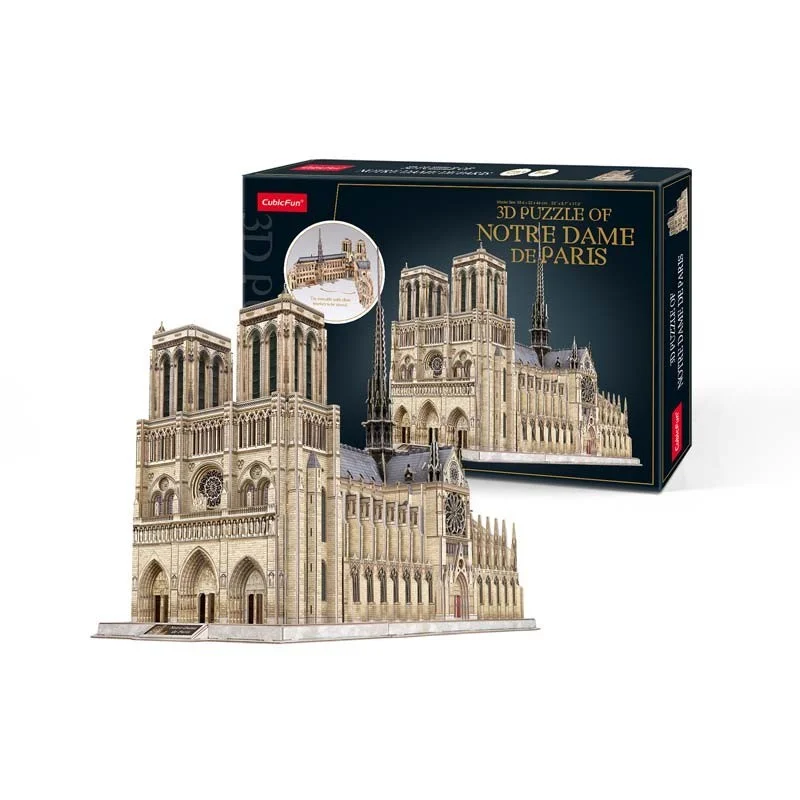 Puzzle Catedral Notre Dame 3D