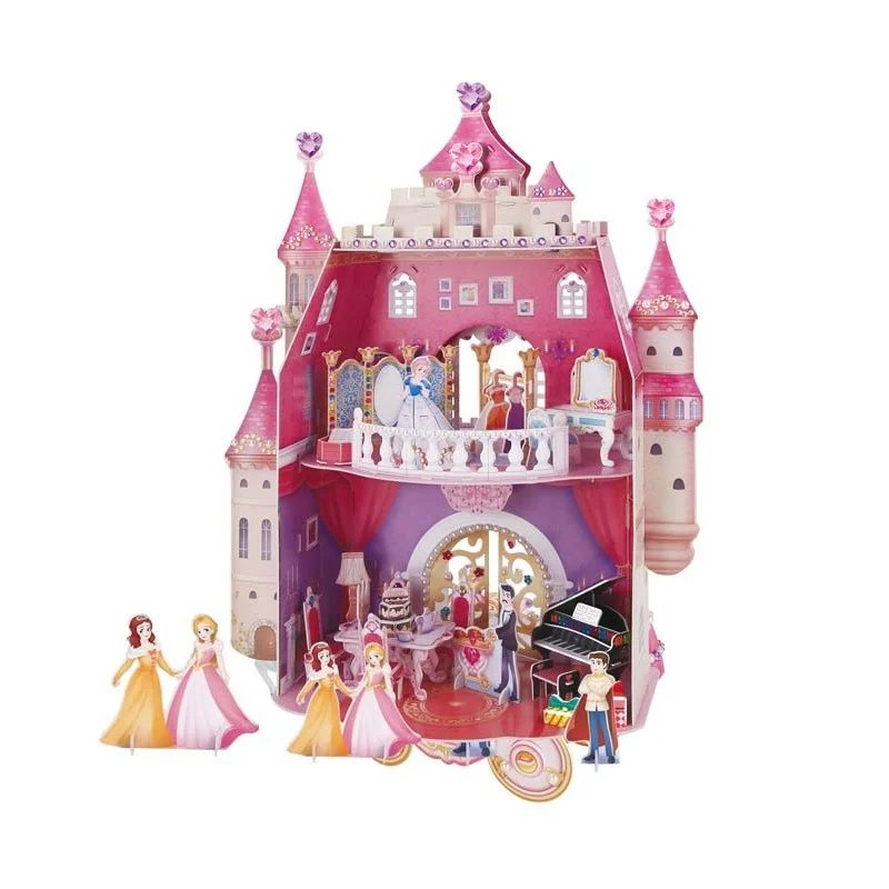 Puzzle 3D Cumpleaños Princesas