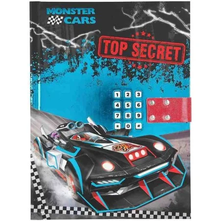 Monster Cars Diario Secreto