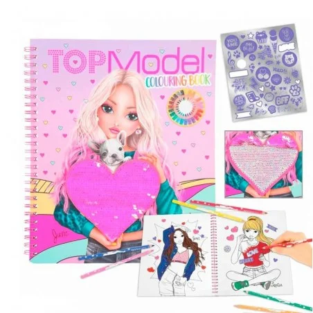 Top Model Libro para Colorear