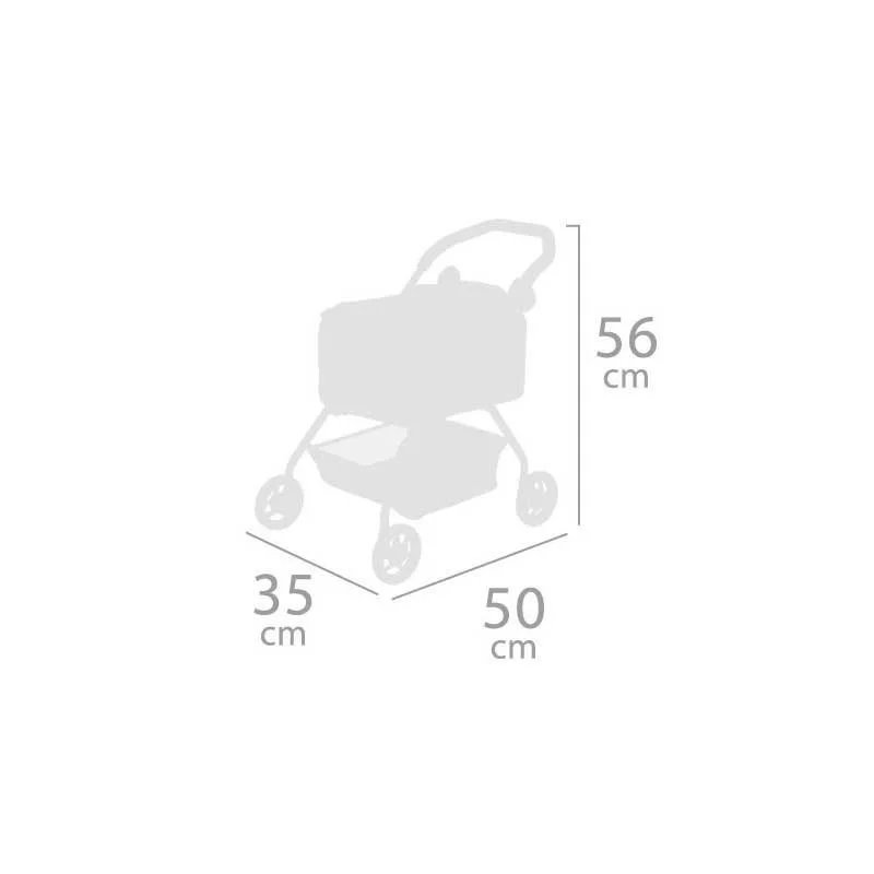 Carrito de Mascotas Mi Primer Cochecito Little Pet