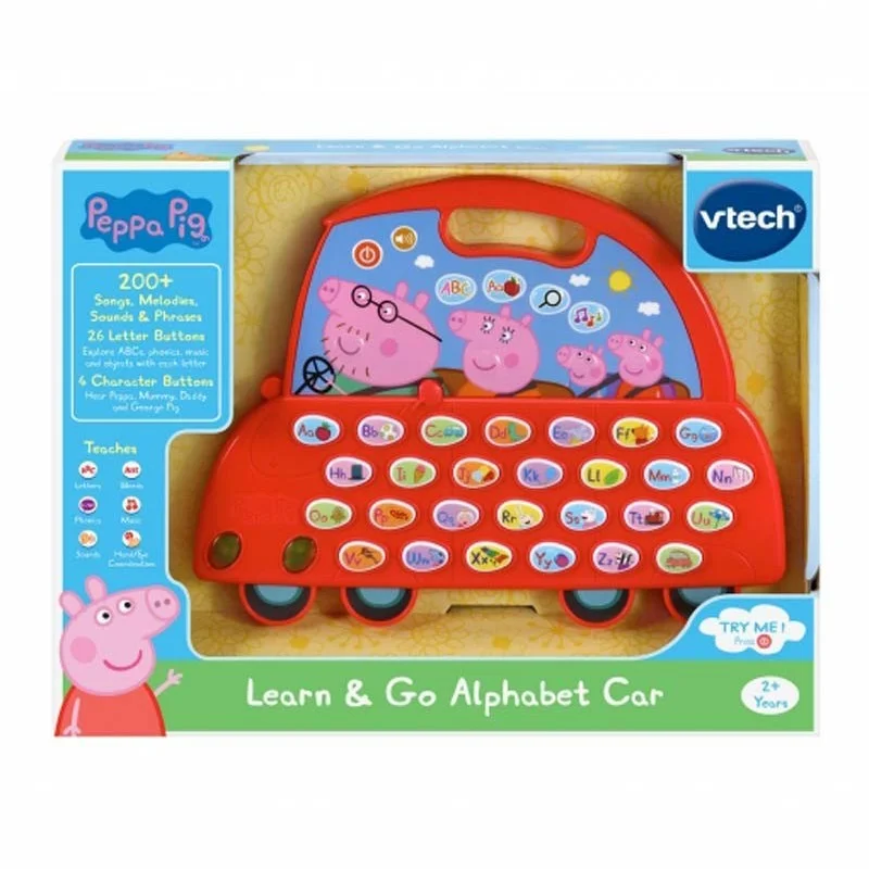 Peppa Pig el Auto Alfabeto