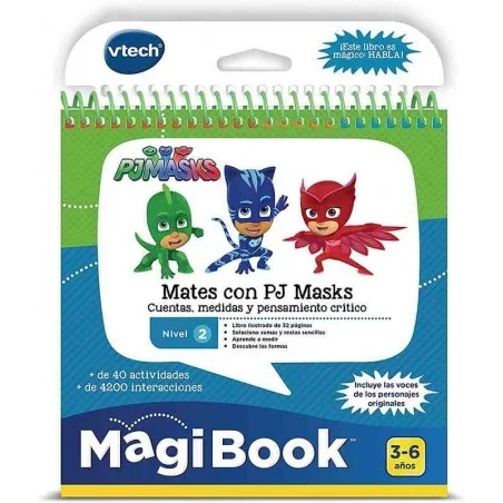 Libro Magibook Mates con PJ Mask