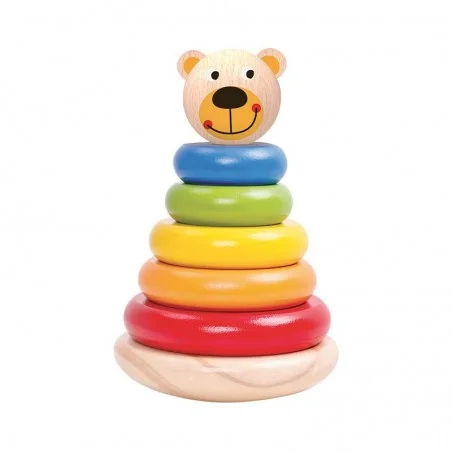 Torre Apilable de Madera Oso Torre Apilable de Madera Oso