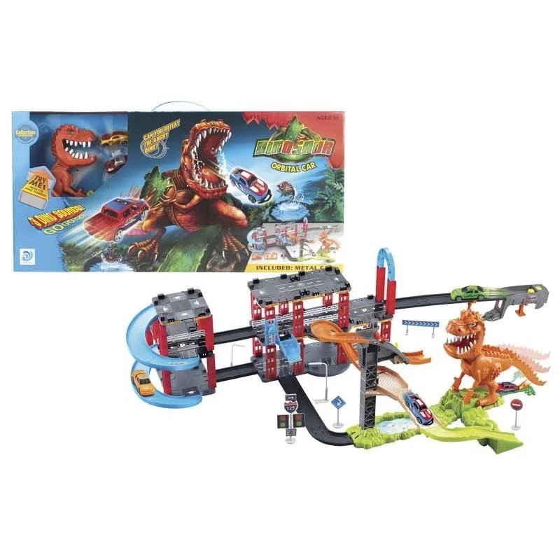 Super Pista de Carreras Dinosaurio