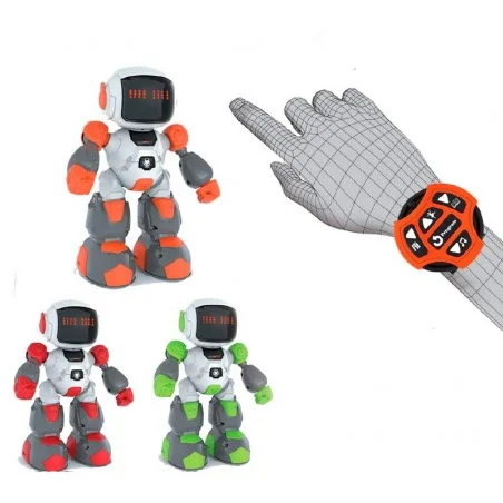 Robot con Control Sensor Manual