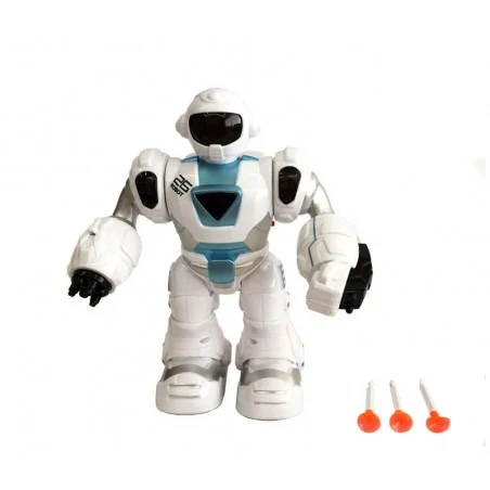 Robot Infantil Lanza Balas con Luz y Sonido