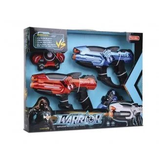 Pack 2 Pistolas Espaciales y Escudo